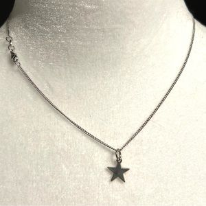 James Avery Star charm w/chain 16”